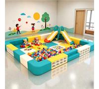 KIBONCY Set di divani componibili combinati modulari, set di divani a panca modulare colorato, for sale riunioni di uffici, biblioteche scolastiche e cliniche(50 * 40 * 40CM)