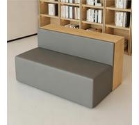 KIBONCY Set di divani componibili modulari, divano contenitore con libreria combinata, for hall di ufficio, area di attesa, sala riunioni(A)
