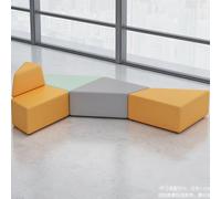 KIBONCY Set di divani componibili modulari, divano lounge imbottito creativo for aree pubbliche, hall di hotel, ufficio, biblioteca, ospedale, sala d'attesa dell'asilo(O)