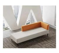KIBONCY Set Di Divani Da Ufficio Moderni E Diritti Dal Design Minimalista Creativo, Posti A Sedere In Tessuto Di Lusso For Ricevimenti Aziendali, Hall Di Hotel E Decorazioni(C160CM)