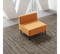 KIBONCY Set Di Divani Da Ufficio Moderni E Diritti Dal Design Minimalista Creativo, Posti A Sedere In Tessuto Di Lusso For Ricevimenti Aziendali, Hall Di Hotel E Decorazioni(E80CM)