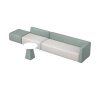 KIBONCY Set di divani e tavolini da ingresso, area di attesa della sala attività, reception e area di riposo dell'hotel, set di divani e tavolini da ufficio semplici e moderni(S)