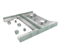 KIBONCY Set di divani e tavolini da ingresso, area di attesa della sala attività, reception e area di riposo dell'hotel, set di divani e tavolini da ufficio semplici e moderni(P)