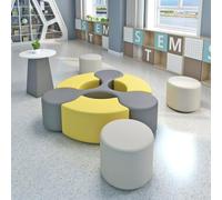 KIBONCY Set di divani ergonomici dalla forma unica for reception e lounge in ufficio - Sedute moderne for il tempo libero for lobby, sale relax e aree di attesa degli ospiti(E)