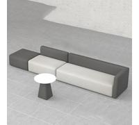 KIBONCY Set di divani for l'attesa degli ospiti - Tavolini e sedute for banchetti dalla forma creativa e unica for lounge for il tempo libero, area reception o sala relax - Design salvaspazio(C)