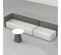 KIBONCY Set di divani for l'attesa degli ospiti - Tavolini e sedute for banchetti dalla forma creativa e unica for lounge for il tempo libero, area reception o sala relax - Design salvaspazio(D)