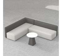 KIBONCY Set di divani for l'attesa degli ospiti - Tavolini e sedute for banchetti dalla forma creativa e unica for lounge for il tempo libero, area reception o sala relax - Design salvaspazio(A)