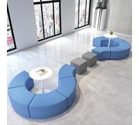 KIBONCY Set di divani for lobby e reception for ufficio - Sedute lounge creative dalla forma unica for aree di attesa degli ospiti, sale relax o spazi di co-working - Design a basso profilo(E)