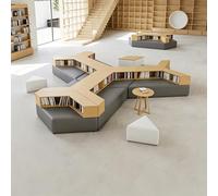 KIBONCY Set di divani for ufficio for il tempo libero, divano modulare for hall del centro di formazione, for asilo nido, hall, lounge e centro di formazione(H)