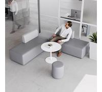 KIBONCY Set di divani minimalisti creativi, area moderna for il tempo libero e il relax, area for riunioni e ricevimenti, tavolino da caffè e set di divani for area di riposo(A)