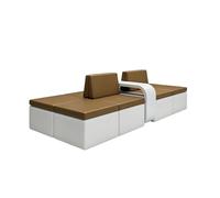 KIBONCY Set Di Divani Moderni For Reception Con Base Laccata Lucida, Posti A Sedere Curvi Creativi For Sala D'attesa For L'atrio Della Banca, Poltrona Lounge Di Lusso E Tavolo For Sala Affari(H)