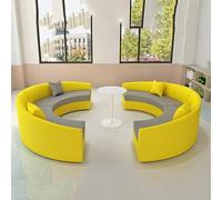KIBONCY Set di divani modulari dalla forma unica: posti a sedere moderni e minimalisti for la hall dell'hotel, l'area reception, la sala d'attesa o lo studio creativo(B)
