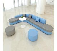 KIBONCY Set di divani modulari dalla forma unica: posti a sedere moderni e minimalisti for la hall dell'hotel, l'area reception, la sala d'attesa o lo studio creativo(E)