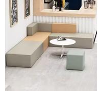 KIBONCY Set Di Divani Modulari, Divano Creative Cloud For La Reception Dell'ufficio, For Sala D'attesa For Mobili Dell'area Lettura Della Biblioteca(280x215cm)