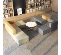 KIBONCY Set Di Divani Modulari, Divano Creative Cloud For La Reception Dell'ufficio, For Sala D'attesa For Mobili Dell'area Lettura Della Biblioteca(215x280cm)