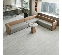KIBONCY Set Di Divani Modulari For Reception. Divano Moderno Con Tavolino In Accento E Pouf A Cubo For La Sala D'attesa Del Centro Di Formazione Della Hall Dell'ufficio(A13)