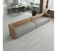 KIBONCY Set Di Divani Modulari For Reception. Divano Moderno Con Tavolino In Accento E Pouf A Cubo For La Sala D'attesa Del Centro Di Formazione Della Hall Dell'ufficio(A6)