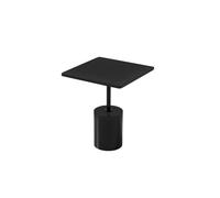 KIBONCY Set Di Mobili Da Bar Industriali Moderni. Divano Lounge Singolo Nero Con Schienale Rosa, Tavolino Rotondo For L'area Salotto Della Boutique Del Club Del Negozio Di Tè Al Latte(E)