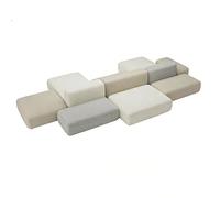 KIBONCY Set Di Sgabelli for Divani Modulari Creativi,Divano Color Block, Comodi Posti A Sedere, for Pensioni, Aree Ufficio, Centri Di Formazione, Sale Di Lettura(L)