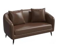 KIBONCY Set di tavoli e sedie da bar retrò, divani doppi for caffè bistrot e cabine for negozi di tè al latte di lusso leggero e ristoranti occidentali(A6)