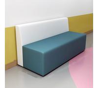 KIBONCY Set divano con schienale Genitore - Bambino Asilo e istituto di formazione Aula di danza Sala delle attività del Museo delle scienze dell'area di riposo(150x60x72cm)