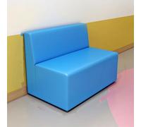 KIBONCY Set divano con schienale Genitore - Bambino Asilo e istituto di formazione Aula di danza Sala delle attività del Museo delle scienze dell'area di riposo(100x60x72cm)