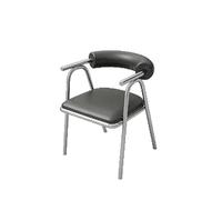 KIBONCY Set Tavolo Da Pranzo E Sedie In Acciaio Inossidabile Premium, Divano Semicircolare In Stile Industriale Con Posti A Sedere For Ristorante BBQ Hot Pot Cafe Bistrot Uso Commerciale(C)