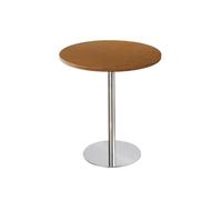 KIBONCY Set Tavolo Da Pranzo Tavolini Da Bistrot In Legno Quadrati Rotondi Della Metà Del Secolo Con 4 Sedie Combinazione Di Mobili Da Cucina Con Struttura In Metallo For Negozio(G70CM)