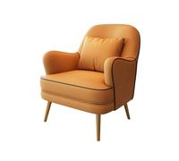 KIBONCY Set tavolo e scrivania moderno con sedia - Combinazione moderna di sedie e reception for ufficio, divano da lettura imbottito in pelle for la casa, centro commerciale(A)