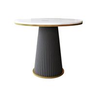 KIBONCY Set tavolo e scrivania moderno con sedia - Combinazione moderna di sedie e reception for ufficio, divano da lettura imbottito in pelle for la casa, centro commerciale(H)