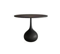 KIBONCY Set tavolo e sedia con accento Mid-Century, poltrona lounge imbottita moderna ed elegante, divano da lettura imbottito in pelle(F)