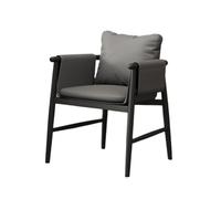 KIBONCY Set Tavolo E Sedia For Il Tempo Libero Moderno E Minimalista Italiano For Reception, Lounge, Salone, Showroom - Design Ergonomico, Ecopelle Facile Da Pulire(Chair,F)