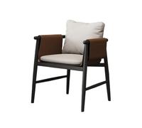 KIBONCY Set Tavolo E Sedia For Il Tempo Libero Moderno E Minimalista Italiano For Reception, Lounge, Salone, Showroom - Design Ergonomico, Ecopelle Facile Da Pulire(Chair,B)