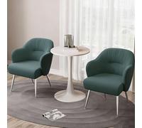 KIBONCY Set tavolo e sedie da balcone, lusso leggero e set da lettura e tavolino da caffè di fascia alta di tre pezzi, negoziazione domestica e set for bere il tè(A4)