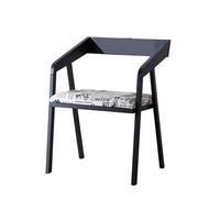 KIBONCY Set tavolo e sedie da bistrot for caffè all'aperto, set da pranzo rotondo in metallo for caffetteria, mobili da ristorante commerciale for patio del negozio di dessert(D)