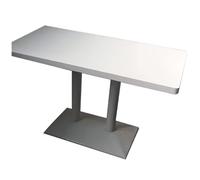 KIBONCY Set tavolo e sedie for negozio di tè al latte e dessert, tavolo e sedia commerciali piccanti for piatti caldi piccanti della catena di fast food nordica casual(A6)