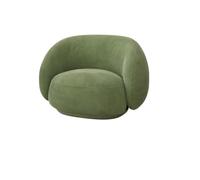 KIBONCY Single Seated Foam Sofa, Modern Accent Chair, Lazy, Cuddly Reading Couch, for Dining Room, Living, Kitchen, Bedroom(4)
