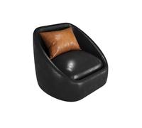 KIBONCY Sofa Loveseat Upholstered Leather for Living Room, Small Couch,Fireside Chair, Modern Deep Seat for Bedroom, Office(1)