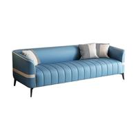 KIBONCY Sofa Small Apartment Double Couch, Modern White Couches for Living Room, Mid-Century Beige, Luxury Loveseat(D,70cm)