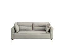 KIBONCY Space-Saving Tech Fabric Sofa, 3 Seater Modular Couch with Detachable Pillows, Pet Safe, Easy to Clean for Living Room Playroom(C,150cm)