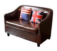 KIBONCY Stand for caffetteria retrò, ristorante fast food, divano for tè al latte e dessert, combinazione di tavolo e sedia(A5)