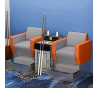 KIBONCY Suite di mobili for sala da biliardo di fascia alta: set di divani e sedie modulari progettati for aree di sosta della sala(A6)