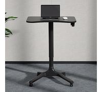 KIBONCY Supporto for podio for leggio, regolabile in altezza, mobile, stabile, multiuso, for discorsi, conferenze, chiesa, lettura o scrivania for computer portatile(Black)