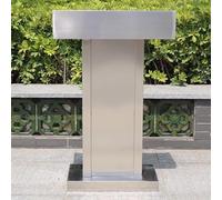 KIBONCY Supporto for podio for presentazione in aula, pulpito con base pesante, conferenza for insegnanti, discorso di matrimonio(E)