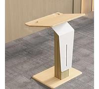 KIBONCY Supporto for podio in legno con altezza regolabile, elettrico o non elettrico, for aule, chiese, uffici e sale conferenze(No wheel)