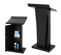 KIBONCY Supporto for podio, pulpito for conferenze, discorsi di nozze, podio in stile fattoria for leggio, presentazione, aula della chiesa(J)