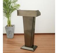 KIBONCY Supporto for podio, pulpito for conferenze, discorsi di nozze, podio in stile fattoria for leggio, presentazione, aula della chiesa(H)