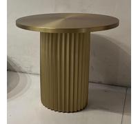 KIBONCY Tavolino Da Caffè Di Lusso Di Forma Irregolare In Acciaio Inossidabile E Bronzo Antico, Tavolo Combinato Con Diverse Altezze For Salotti E Piccoli Appartamenti.(D)