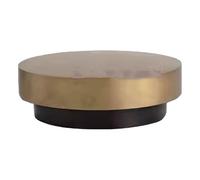 KIBONCY Tavolino Da Caffè Di Lusso Di Forma Irregolare In Acciaio Inossidabile E Bronzo Antico, Tavolo Combinato Con Diverse Altezze for Salotti E Piccoli Appartamenti.(E)