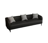 KIBONCY Tech Fabric Couch 3 Seater, Breathable Stain Resistant Pet Friendly Sofa for Living Room(B,140cm)